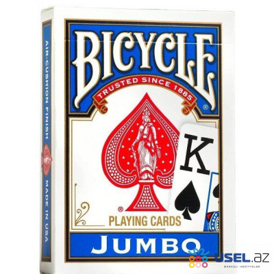 Bicycle Cards Rider Back International Jumbo oyun kartları